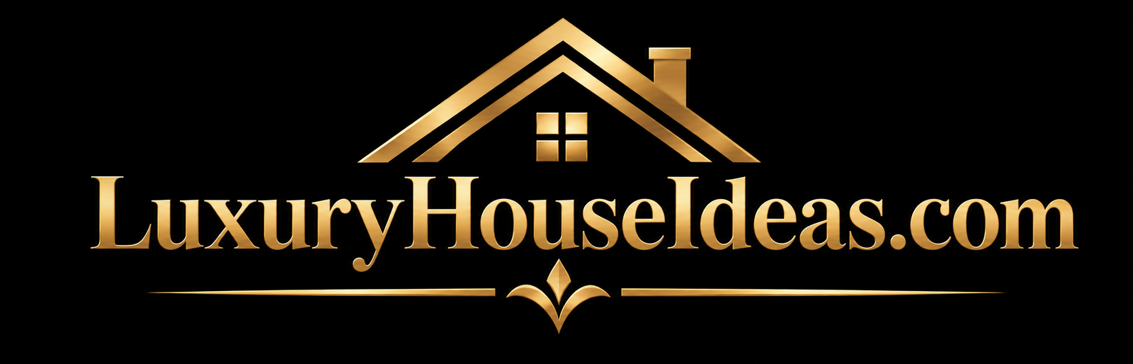 Luxury House Ideas - Modern Home Decor and Interior Design Logo