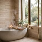 Spa-inspired luxury washroom